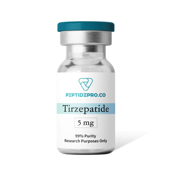 Tirzepatide 5mg peptide research vial
